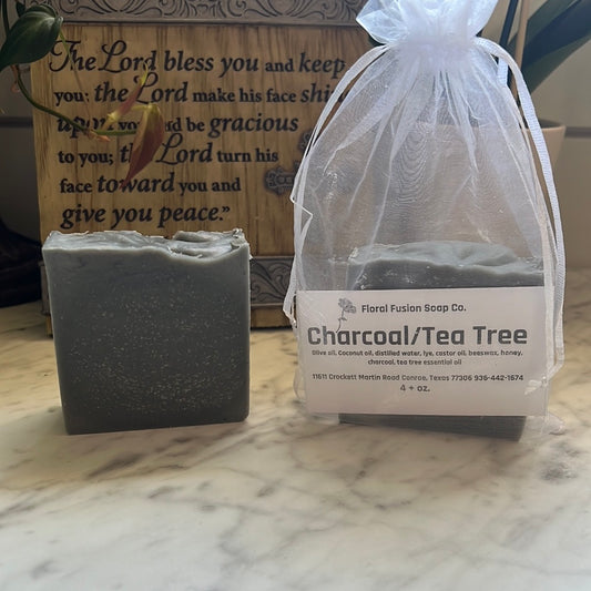 Charcoal & Tea Tree Handcrafted Soap