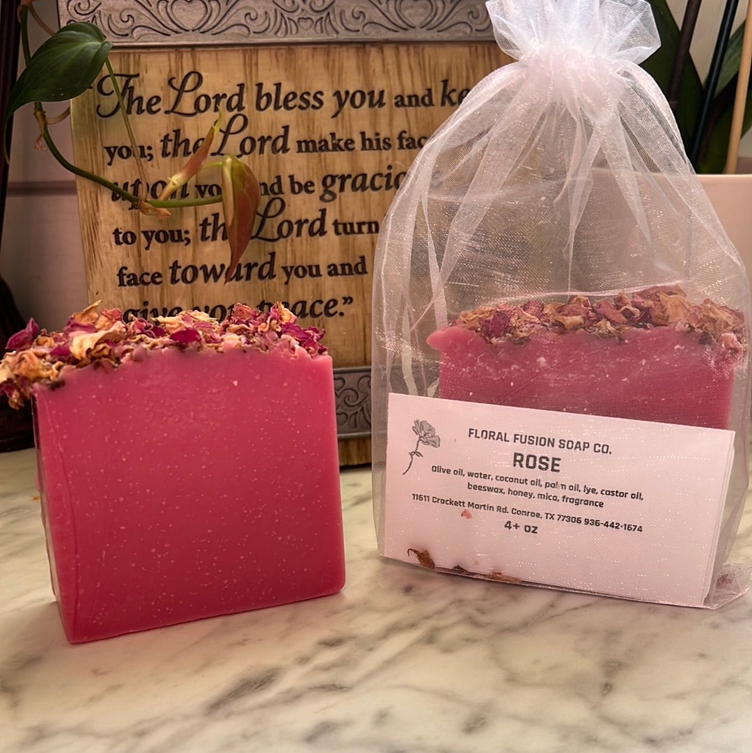 Rose Handcrafted Soap